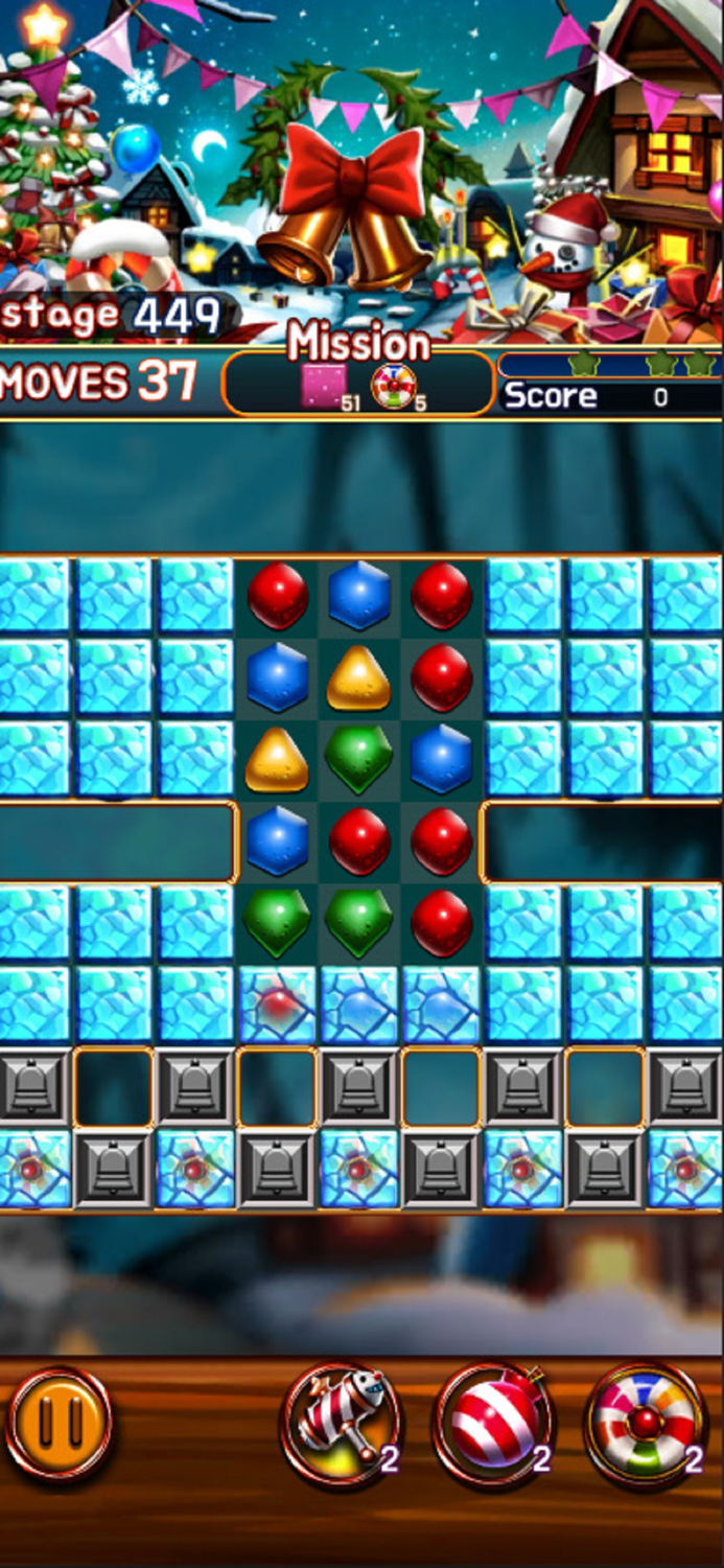 Jewel Snow Puzzle