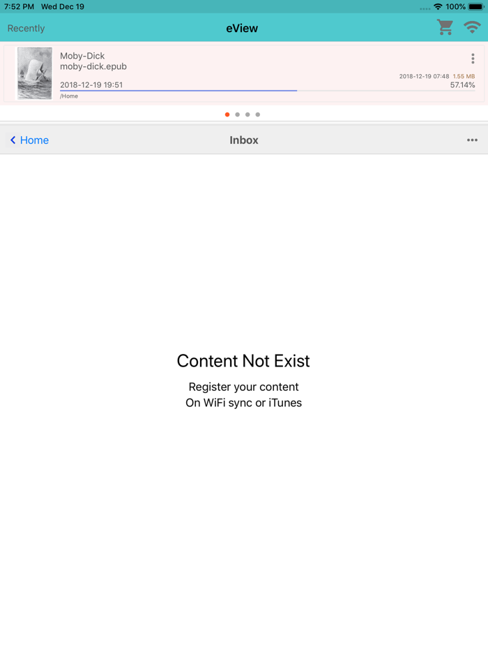 eView - Reader epubhtmltxt