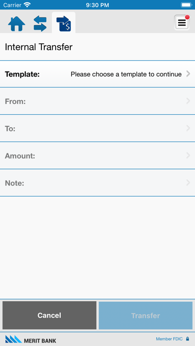 Merit Bank - Business Screenshot