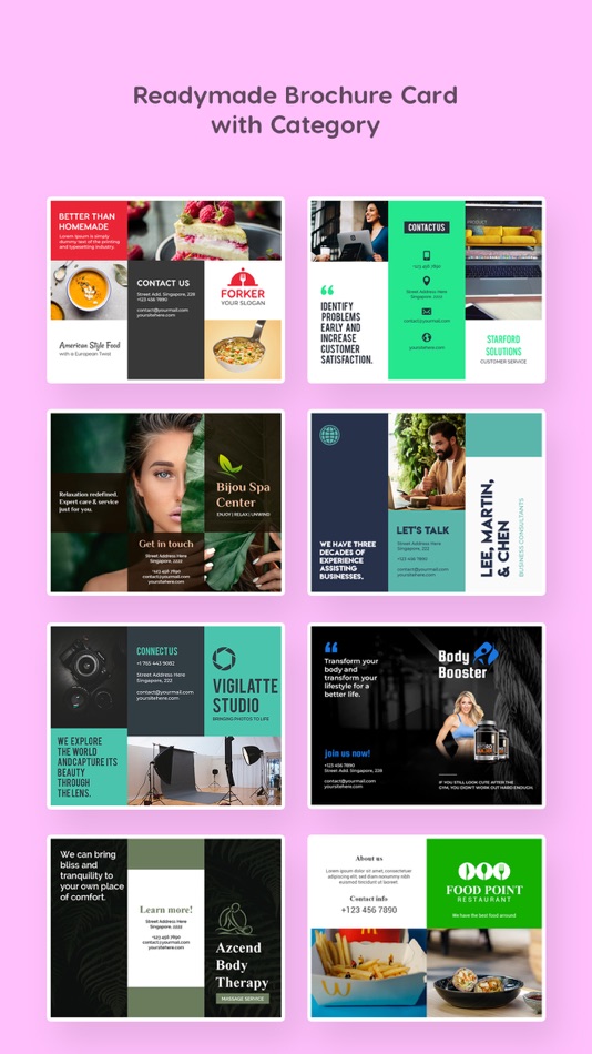 #2. Brochure Maker (iOS) 由: Hiteshkumar Hihoriya