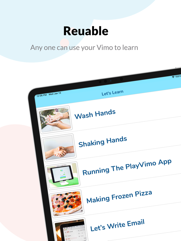 PlayVimo iPad screenshot 4 - Education app