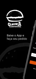 Hamburgueria Classe A screenshot #1 for iPhone