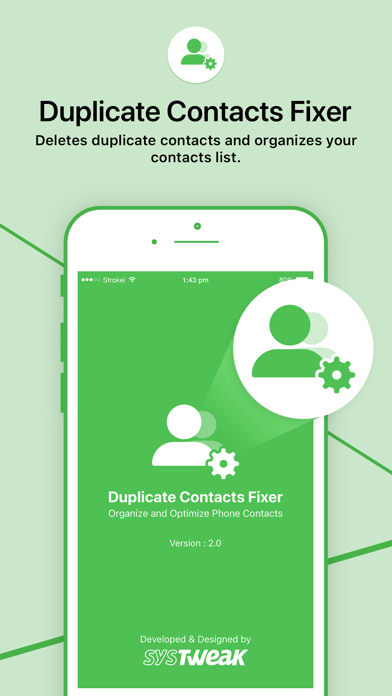 Screenshot #1 pour Duplicate Contacts Fixer