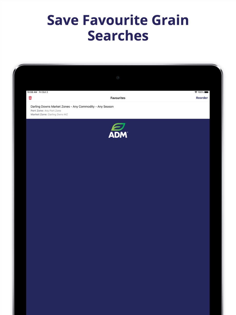 iPad screenshot