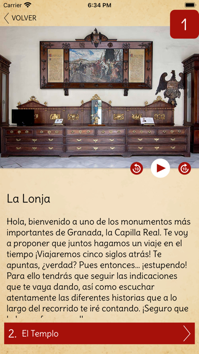 Capilla Real Granada Infantil Screenshot