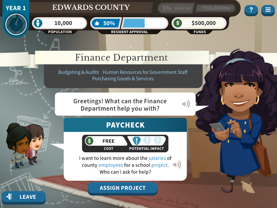 #2. Counties Work (iOS) 由: iCivics, Inc.