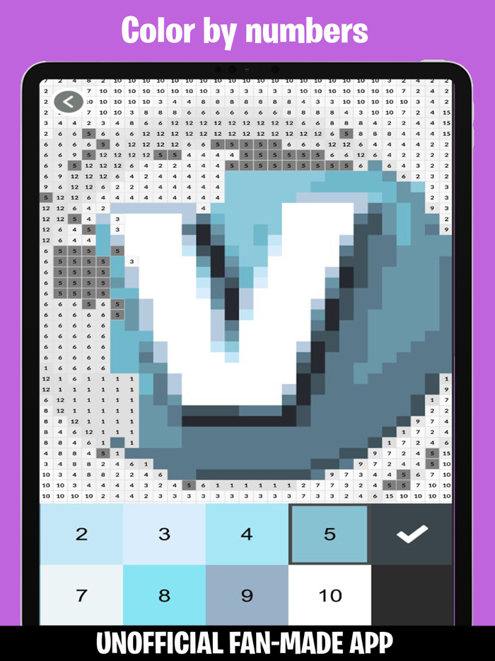 Pixels from Fortnite