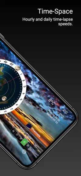 Game screenshot Flat Earth Sun, Moon Clock apk