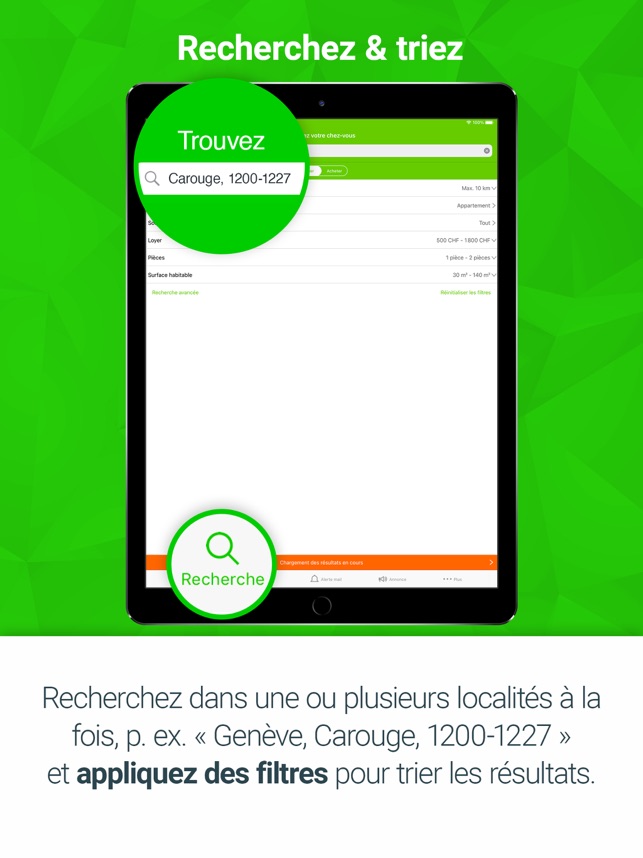 Immobilier Suisse Dans L App Store