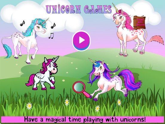 Unicorn Games for Kids FULL iPad app afbeelding 1