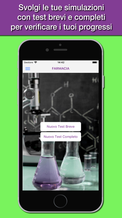Screenshot #1 pour Hoepli Test Farmacia