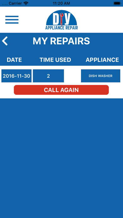 DIY Appliance Repair Screenshot
