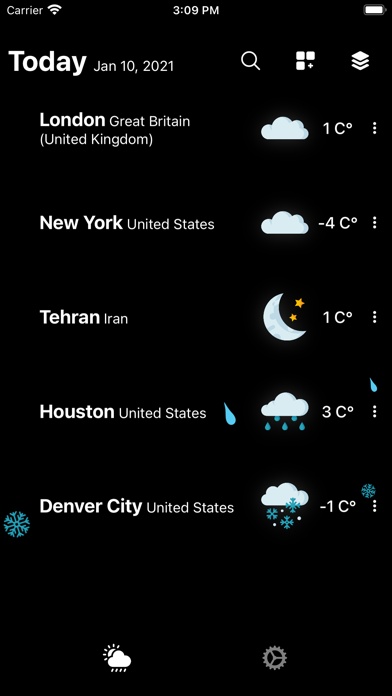 آب و هوا Screenshot