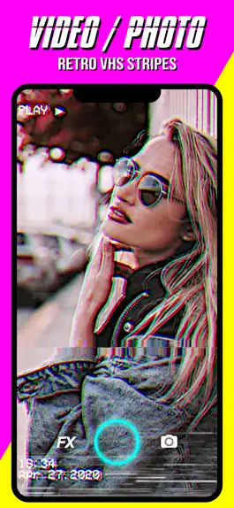 Game screenshot VHS Cam AMPED Retro Camera apk