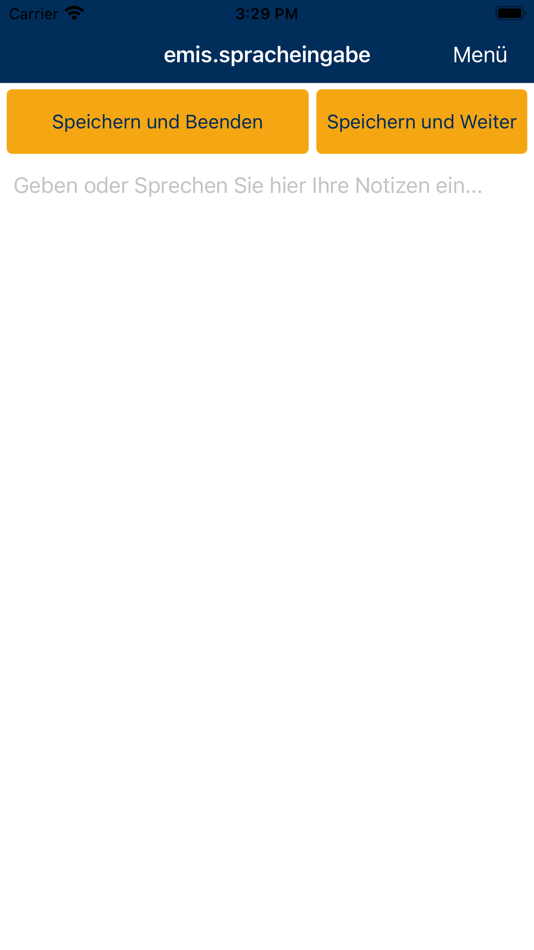 #1. emis.spracheingabe (iOS) 由: Karg EDV-Dienstleistungen GmbH
