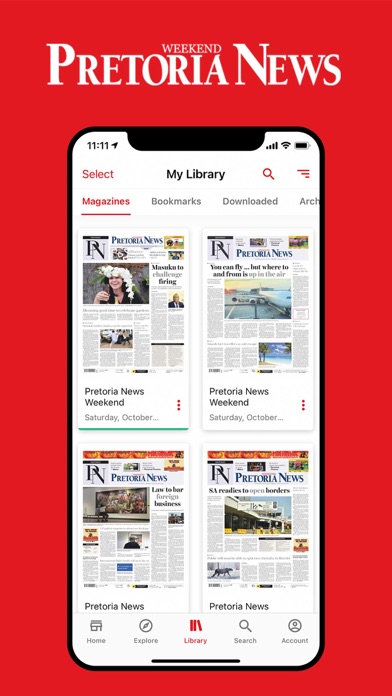 Pretoria News Weekend Screenshot