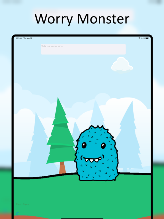 Screenshot #4 pour Worry Monster