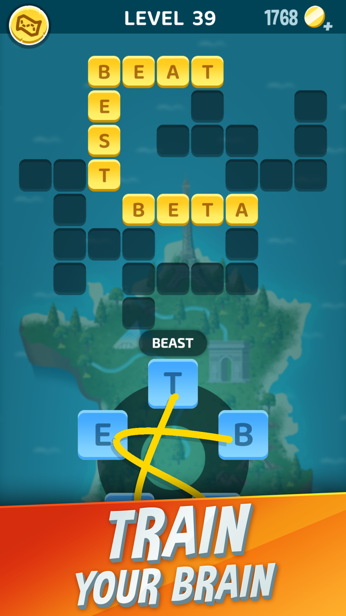 Words Crush  word puzzle game