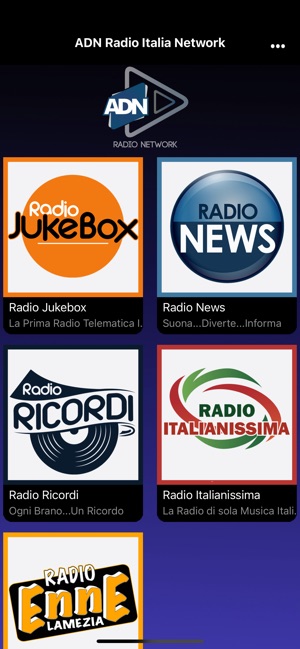 ADN Italia Radio Network」をApp Storeで