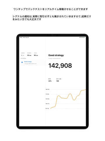 バックテストアラート-FX通知アプリのおすすめ画像1