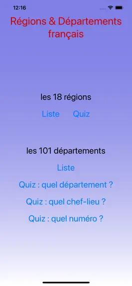 Game screenshot France, Régions & Départements mod apk