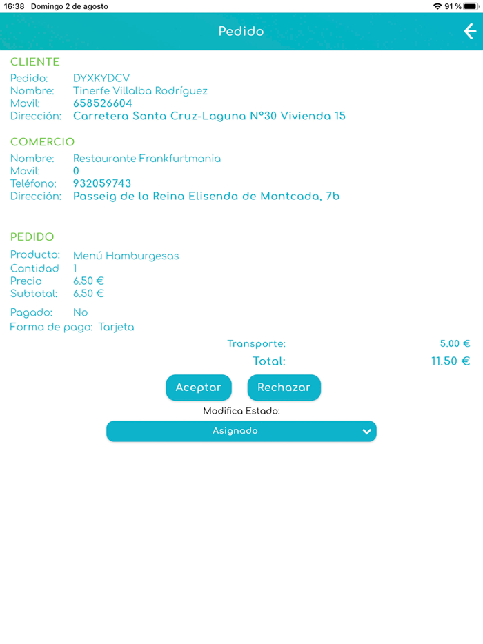 Repartidor Barriclick