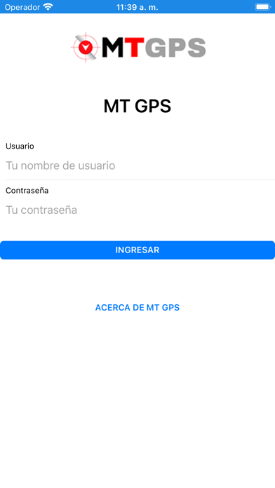 MT GPS Screenshot