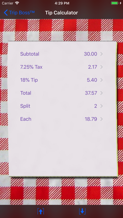 Trip Boss travel manager Screenshot