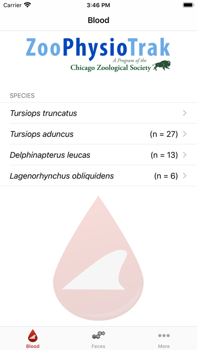 Screenshot #1 pour ZooPhysioTrak