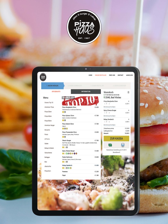 Screenshot #6 pour Tefs Burger & Pizzahaus