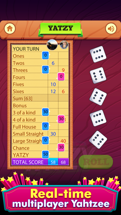 Yahtzee screenshot 2