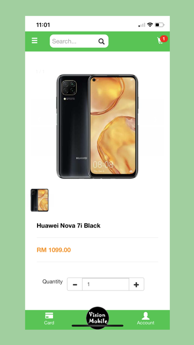 Screenshot #3 pour Vision Mobile shopping