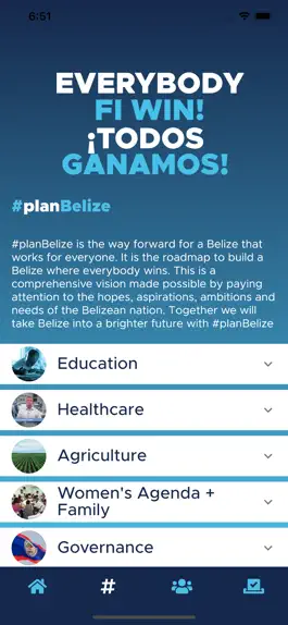 Game screenshot BLU #planBelize apk