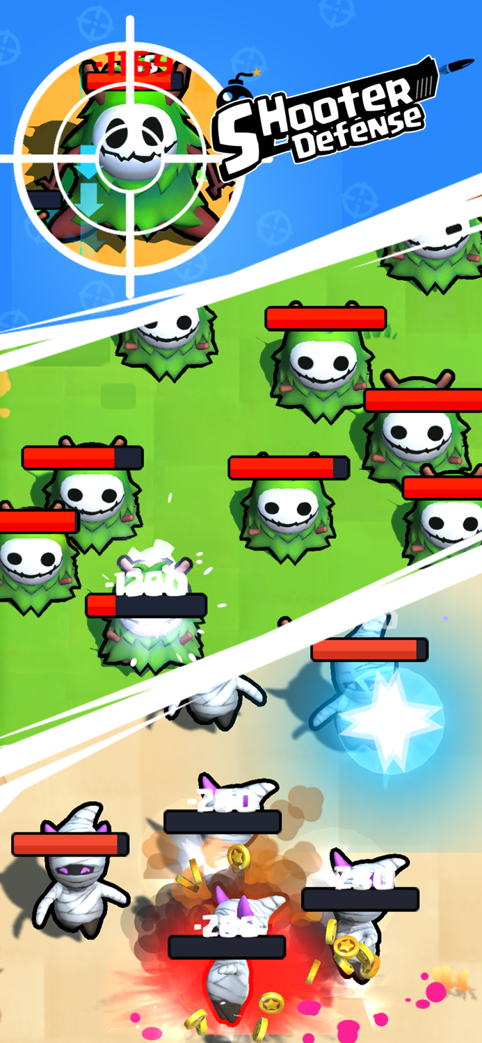 Shooter Defense War Force Art