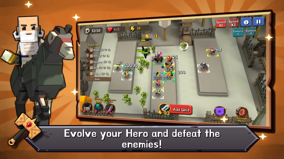 #1. Random Merge Defense (iOS) 由: MOBIRIX