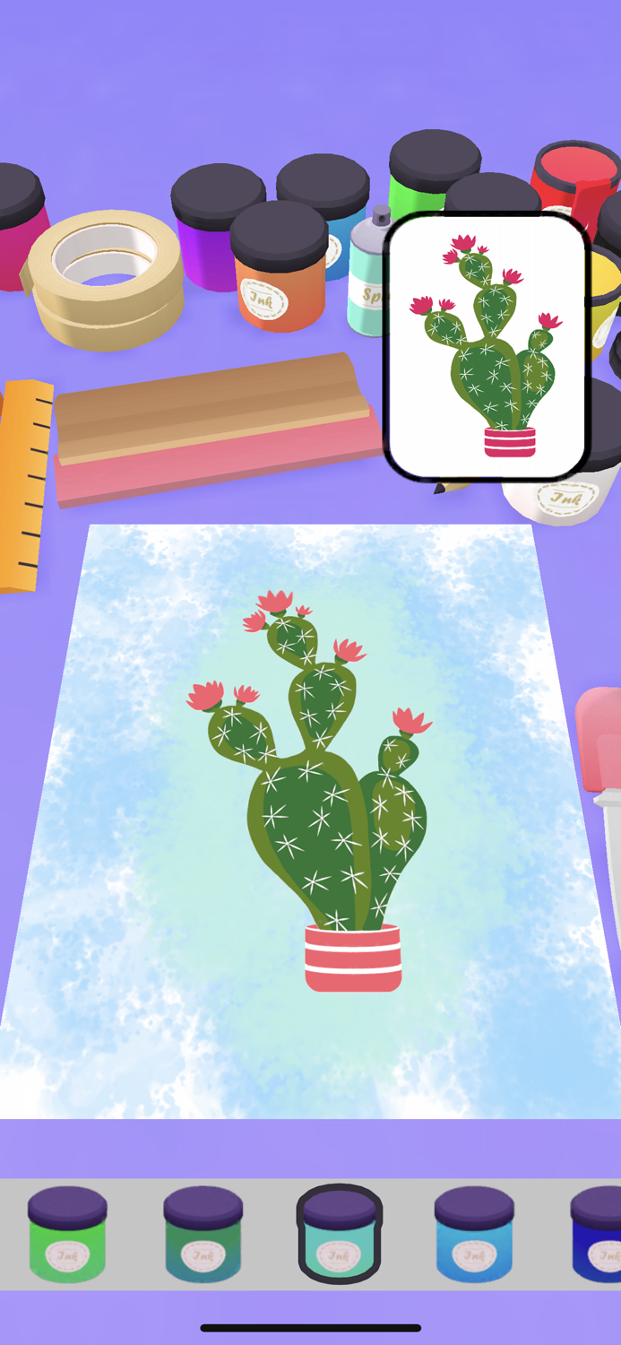 Silk Screen Coloring