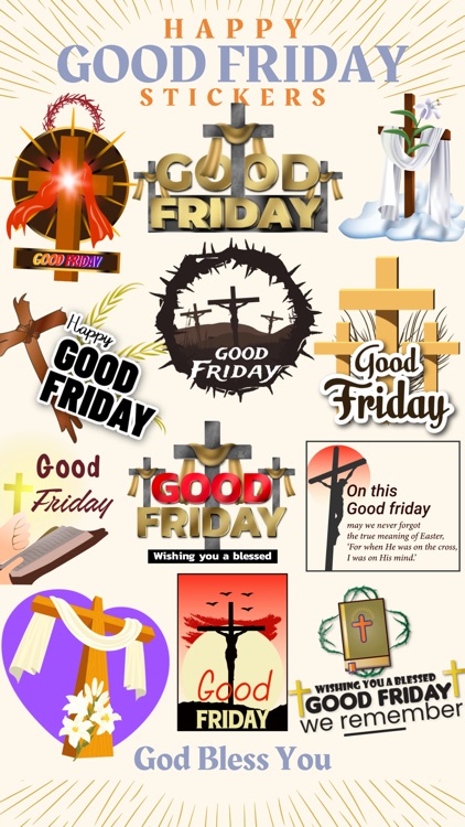 Good Friday Stickers