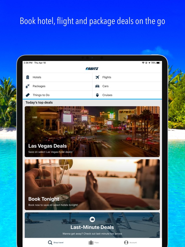 Orbitz Hotels & Flights on the App Store
