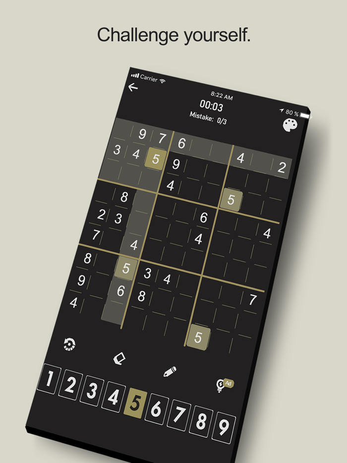 Sudoku Clean look