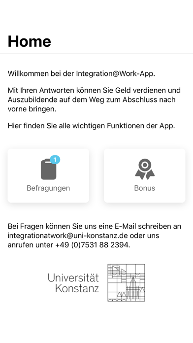 Integration@Work Screenshot