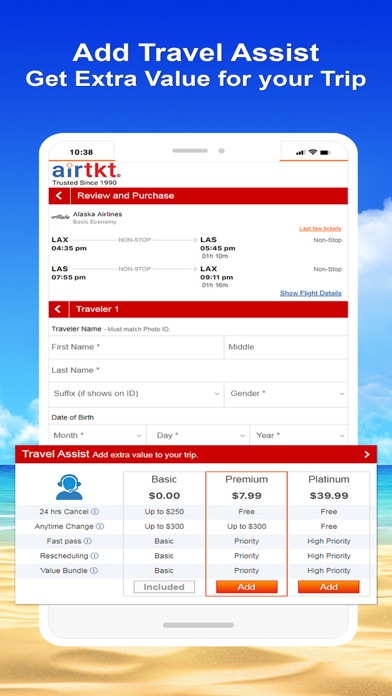 Airtkt Screenshot