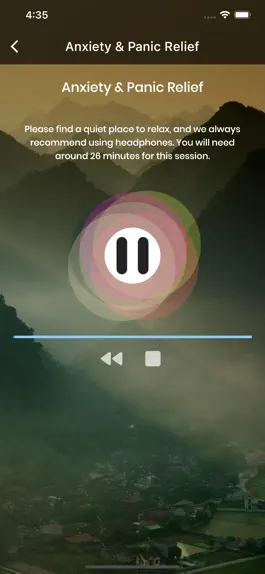 Game screenshot Anxiety Relief Sessions apk