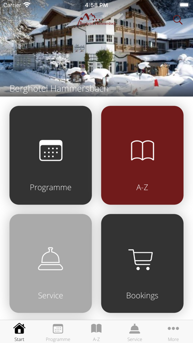 Berghotel Hammersbach Screenshot