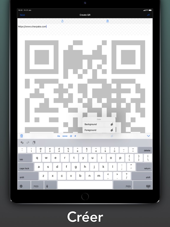 Screenshot #5 pour Create & Scan QR / Barcodes