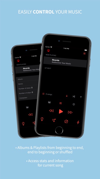 Ricorda Music App Screenshot