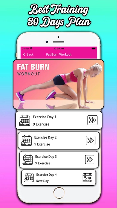 Fat Burning Workout at Home Screenshot