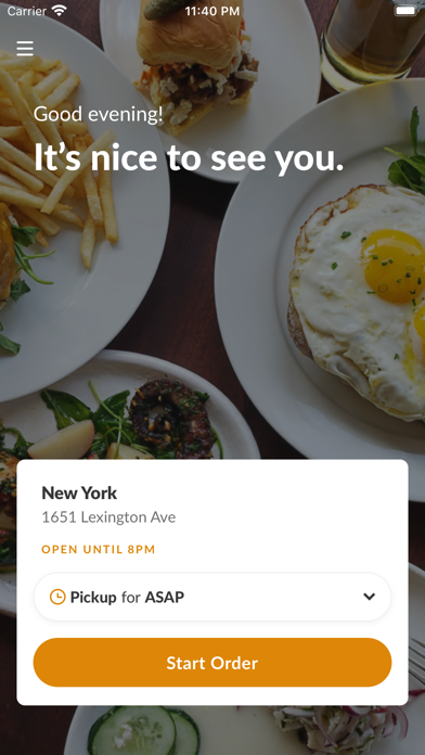 Alison Restaurant Screenshot