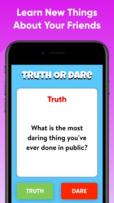 Truth Or Dare? - Group Game Screenshot