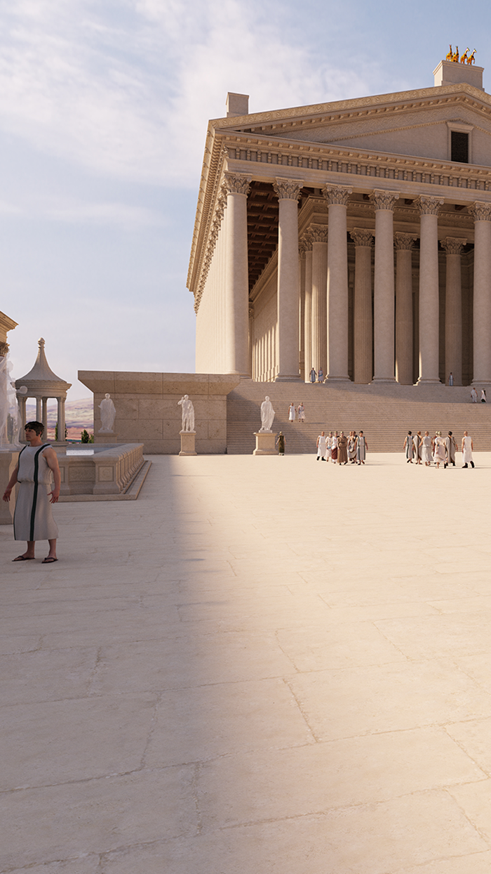 Baalbek Reborn Temples