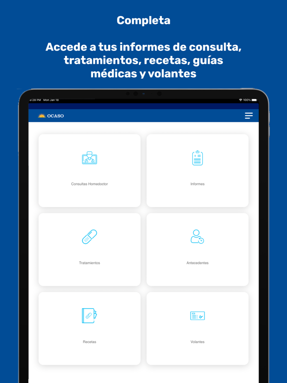 Screenshot #6 pour OCASO Video Consulta Medica